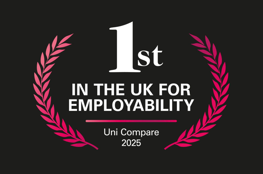 1st in the UK for Employability (Uni Compare 2025) award