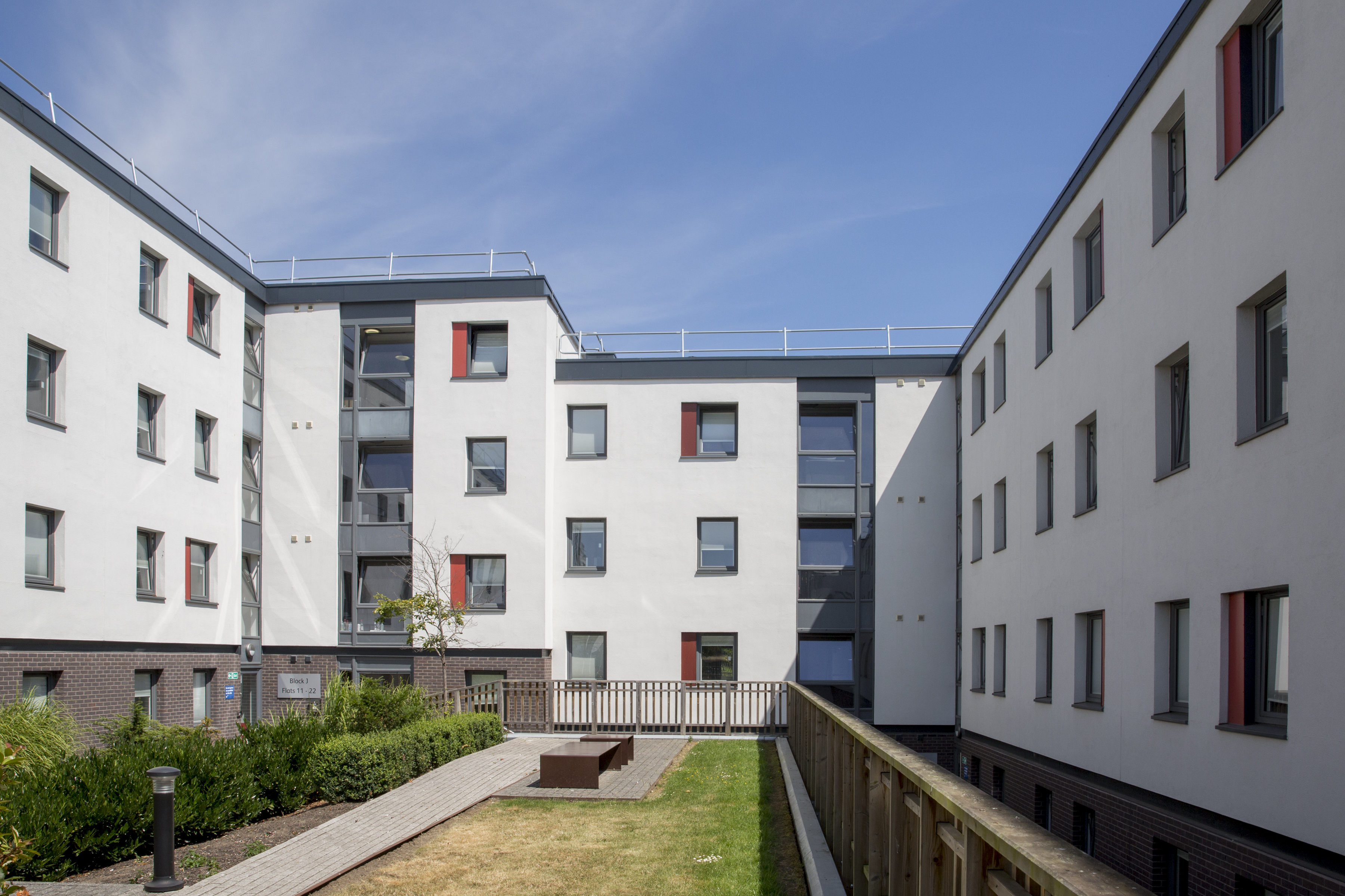 An image showing the Gill Street South student accommodation building on the City Camups