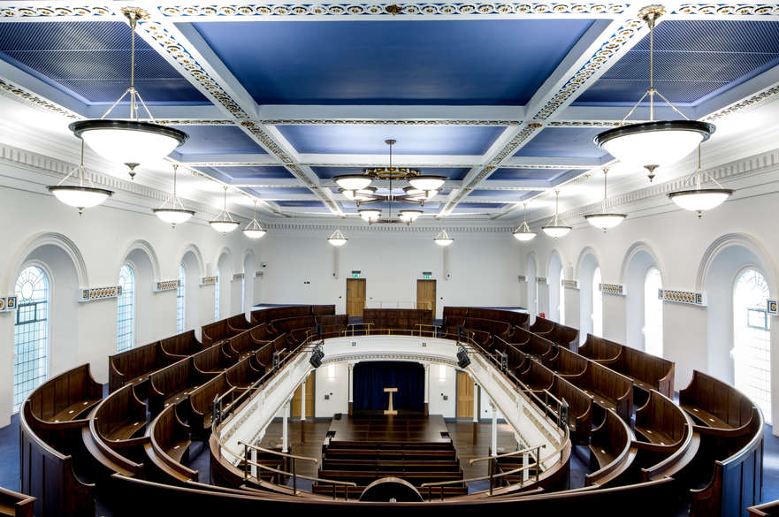 Inside University Hall