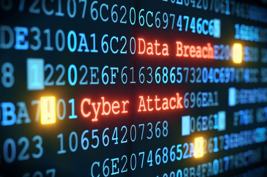 Cyber attack written in coding