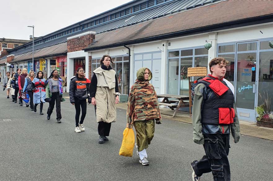 NTUxEmmanuel House fashion showcase at Sneinton Market