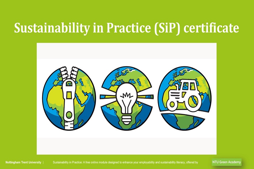 Sustainability in Practice Cerificate
