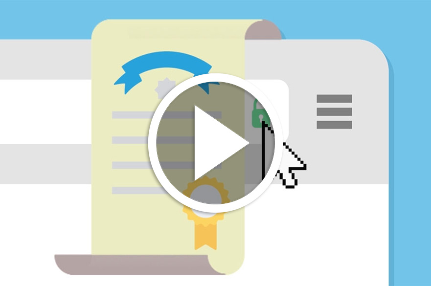 Safe web browsing video thumbnail
