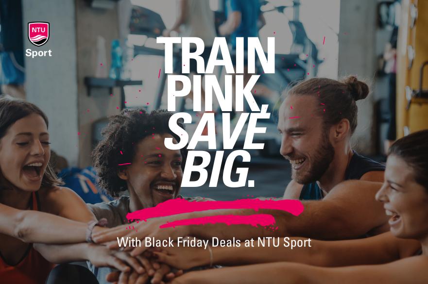 Train Pink, Save Big Promotional graphic